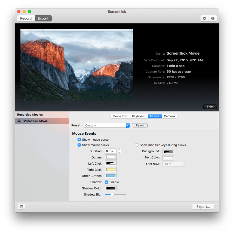video screen capture mac freeware